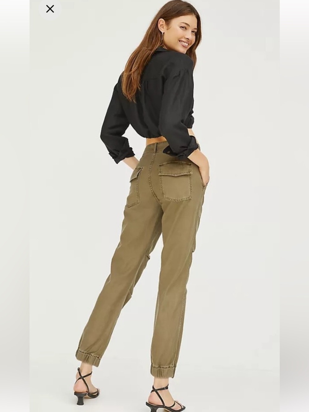 🤍 Citizens Of Humanity Agni Utility Trouser Khaki Size 27 Cocolette
